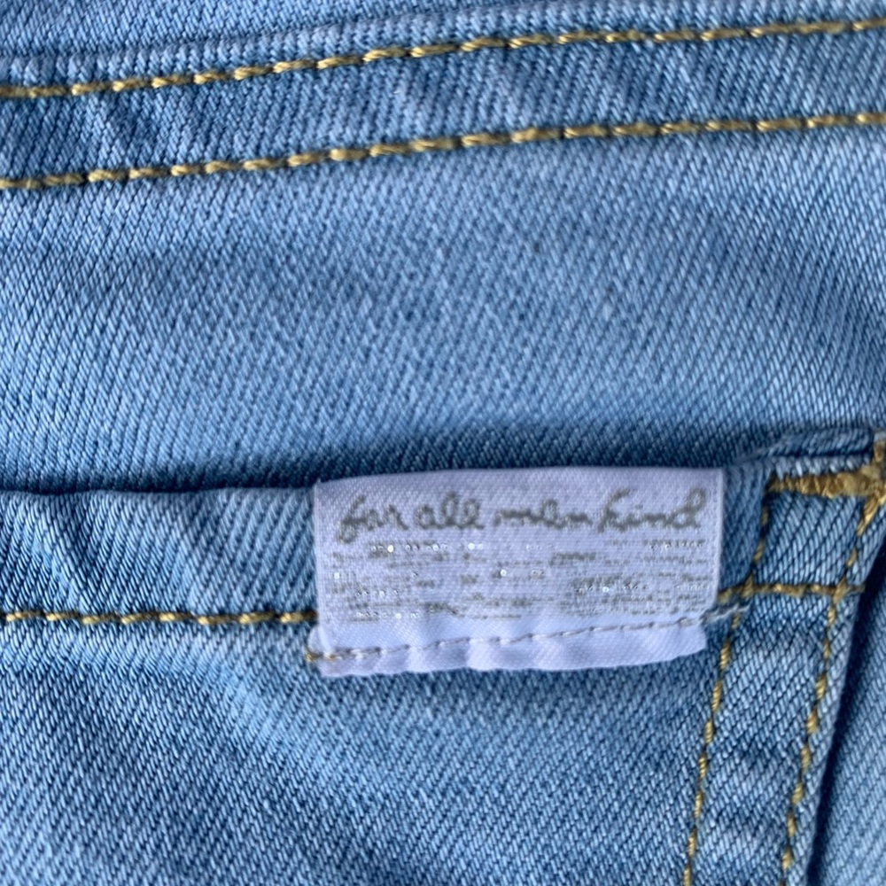 For All Mankind girls Denim short outfit Size 24 Months - Picture 5 of 7